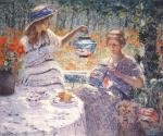 水彩大师 William Turner_turner_lillies_lanterns_and_sunshine_1923